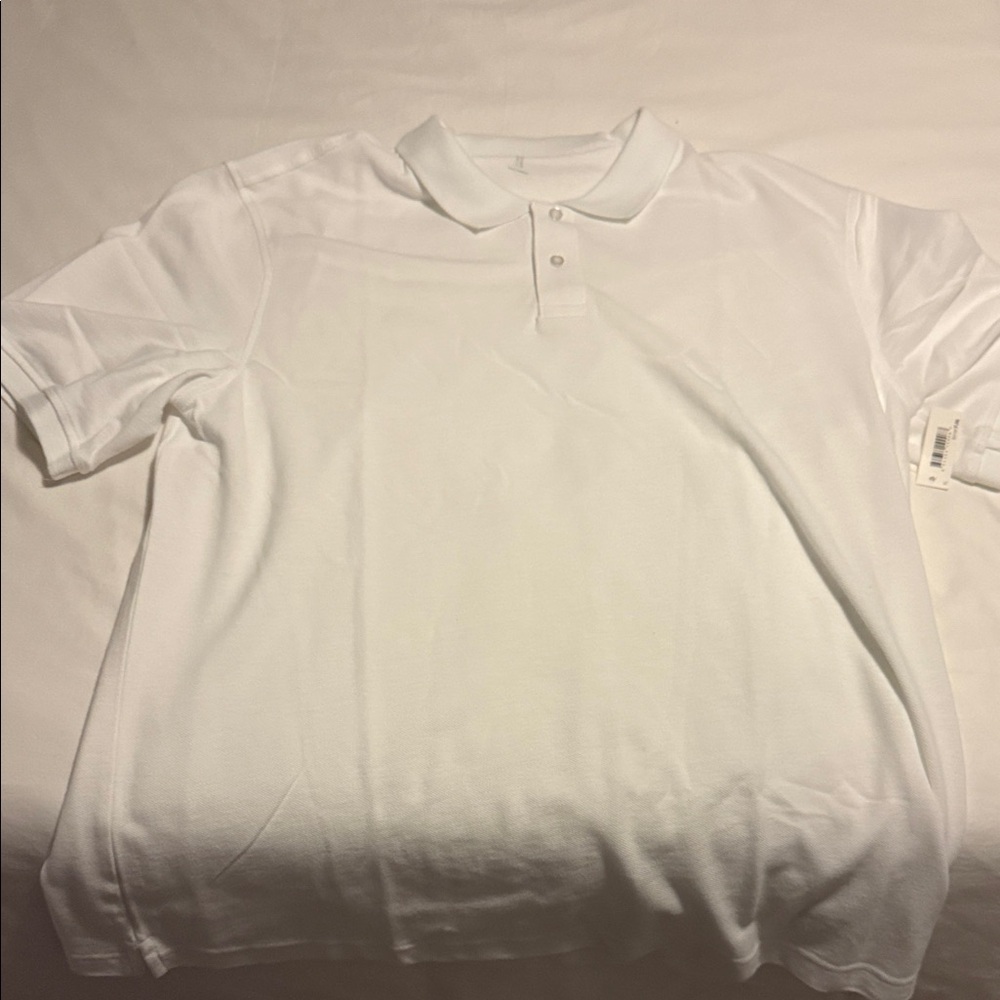 Amazon essential XLClassic White Polo Shirt